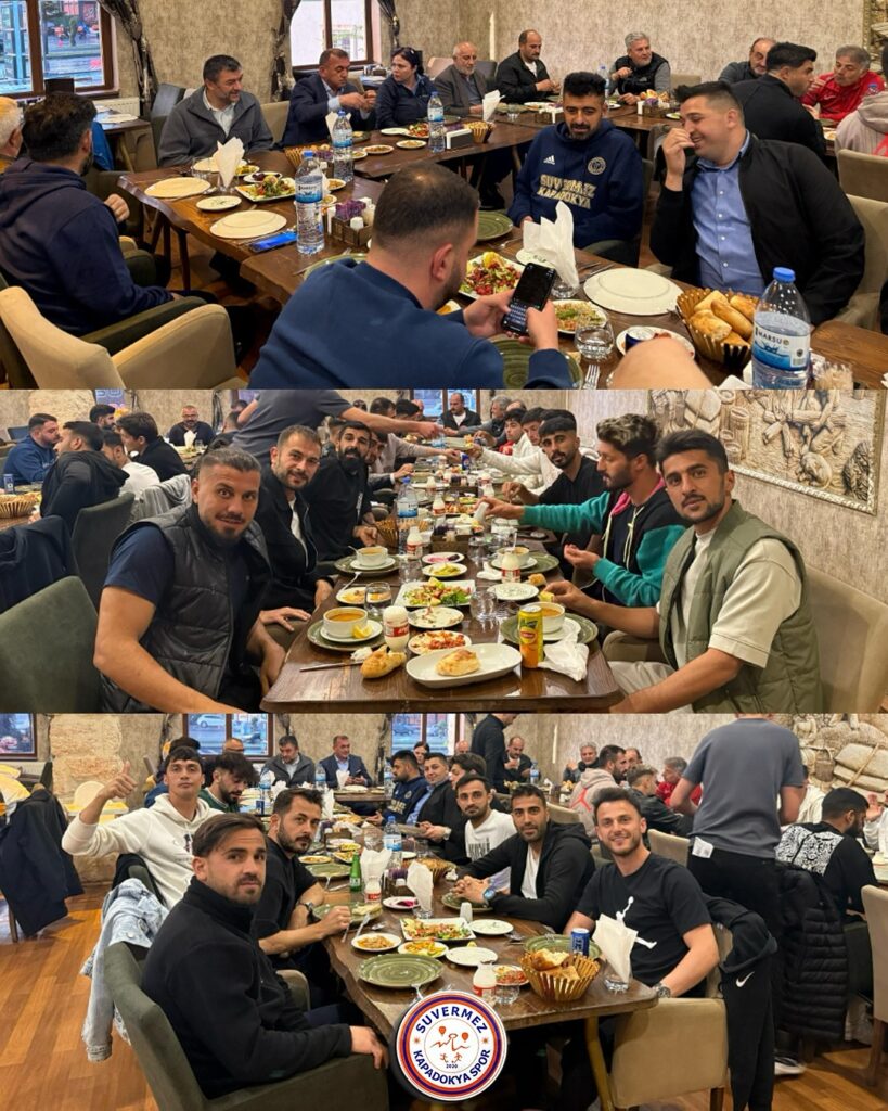 Takımımız Akşam Yemeğinde Buluştu